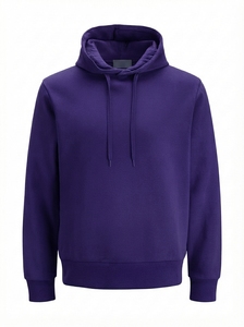 Sudadera de Punto de Alta Calidad con Doble Capucha, Estampado Personalizado, Corte Regular, Antiarrugas y Transpirable para Hombre - Product Image 3