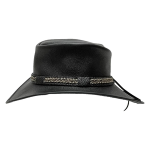 Sombreros de Vaquero de Cuero Unisex Personalizados, Cálidos, Servicio OEM, para Viajes, Uso Casual al Aire Libre, Cuatro Estaciones - Product Image 3