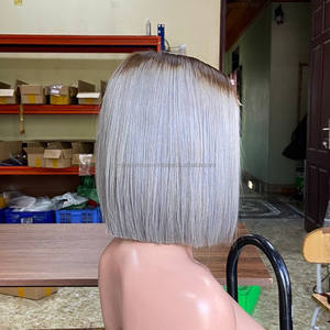 ผลิตภัณฑ์ผมมนุษย์ขายส่ง ผมเวียดนามแท้ วิกผมหน้าผากลูกไม้ วิกผมบ๊อบผมมนุษย์ SDD ผมตรงแบบธรรมชาติ ผมหยักศก ผมลอน  รับสั่งทำตามแบบ - Product Image 3