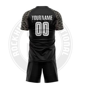 Ensemble maillot et short de football haute performance, léger et à séchage rapide, pour entraînement et compétition - Product Image 5