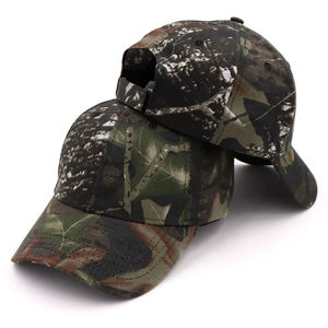 Casquette de golf snapback 5 panneaux style old school avec logo imprimé personnalisé, camouflage, pour hommes, idéale pour la chasse. - Product Image 6