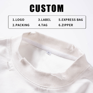 Men's White Oversized Short Sleeve O-Neck T-Shirt <b>Vintage</b> Distressed Skull <b>Graphic</b> Print Street Style <b>Tee</b> - Product Image 5