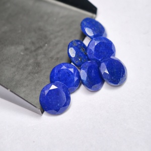 พลอยลาพิส ลาซูลีทรงกลมเจียระไนแบบบริลเลียนท์ - Product Image 1