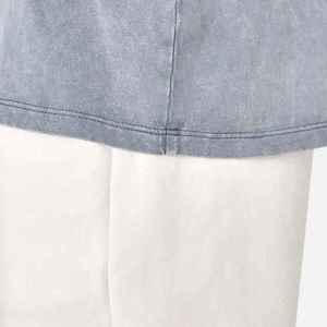 Camiseta de Algodón Orgánico Unisex de Alta Calidad, 230 g/m², Corte Holgado, Personalizable, Camiseta de Algodón para Hombre, Camiseta Lisa para Hombre, Camisetas con Lavado Ácido - Product Image 2