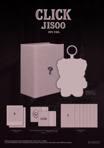 JISOO - [ CLICK ] 2ème single (BABY BEAR NFC Ver.) Album CD KPOP, best-seller en Corée, pour tous les âges - Product Image 4