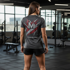 T-shirt personnalisé de luxe pour femme en coton épais avec logo diamant scintillant en strass thermocollés, vêtement orné de cristaux étincelants - Product Image 6