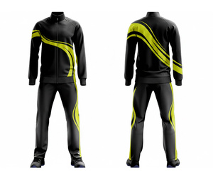 OEM Sublimation Track <b>Suit</b> Polyester <b>Jogging</b> <b>Suit</b> for Men Women Athletic Wear Manufacturer - Product Image 6