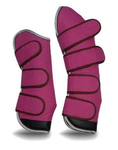 Botas de Protección para Patas de Caballo Ajustables de Acero Inoxidable y Nailon, Ligeras y Duraderas para Uso Ecuestre, Empaque Personalizado de Marca - Product Image 6