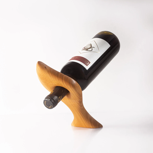 Wood Wine Bottle Holding Rack Creative <b>Table</b> Decoration Living Room Wine Bottle Holder Rack Best Price - Product Image 5