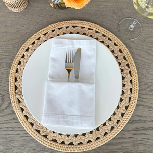 Eco Friendly Rattan Placemat New Design Handmade Natural Woven Dining <b>Table</b> Accessory 2026 Trend Wholesale - Product Image 2