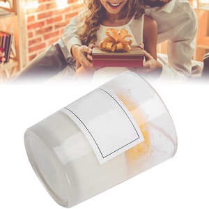 Custom Luxury Private Label Hand-made Double Layer <b>Glass</b> Jar Votive <b>Holder</b> for Soy Wax Scented Christmas <b>Candle</b> - Product Image 4