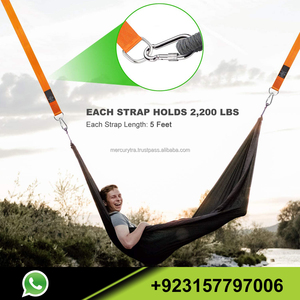 2023 Premium Tree Swing Straps Kit colgante Logotipo personalizado Correas naranjas para levantamiento de pesas en un nuevo estilo - Product Image 5