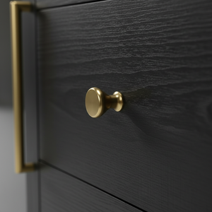 Aparador para Sala de Estar, Mueble Buffet con Tres Cajones Centrales y Dos Puertas Laterales con Frente de Vidrio, Diseño Moderno en Colores Dinámicos - Product Image 5