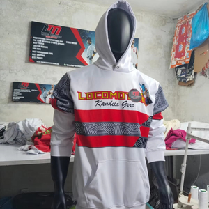 Servicio OEM al por mayor: Sudaderas con capucha para hombre, diseño de equipo deportivo, ligeras, color personalizado, directamente de fábrica Long Mission. - Product Image 1