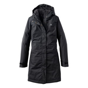 Syndekon <b>Women's</b> Navy Blue Long Hooded Parka <b>Waterproof</b> <b>Winter</b> <b>Coat</b> - Product Image 6