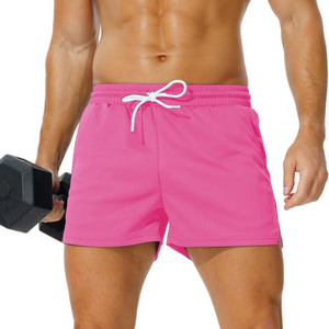 Pantalones Cortos Deportivos Personalizados con Logotipo para Hombre, Pantalones Cortos de Gimnasio, para Natación, Playa, Verano, Malla Transpirable, Secado Rápido - Product Image 1