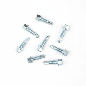 High Performance Weather-Resistant Stainless Steel Hex Head Self-Drilling <b>Screws</b> Class 8 Grade Zinc <b>Galvanized</b> Metric Fasteners - Product Image 5