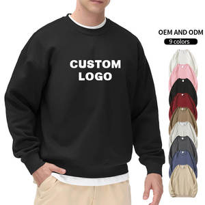 Factory Cheap Oversize <b>Men's</b> Round Neck Sweaters Printing Embroidery <b>Men</b> <b>Pullover</b> Sweatshirts - Product Image 5