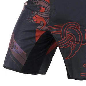 Pantalones Cortos de MMA de Alta Calidad, Tejido Resistente, Costuras Fuertes, Ajuste Flexible, Duraderos, para Entrenamiento Intenso de Artes Marciales - Product Image 1