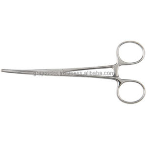 ROCHESTER CARMALT FORCEPS Curved Health Medical Clamp CE <b>Suture</b> Practice <b>Kit</b> High Tempering Machine Surgical Pieces PK Manual - Product Image 1