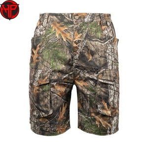 Pantalones Cortos de Camuflaje para Hombre, de Poliéster, con Logotipo Frontal, de Secado Rápido, Transpirables, con Múltiples Bolsillos, para Caza, Senderismo, Verano, Impermeables - Product Image 2