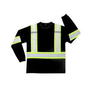 Camisa de Seguridad Industrial Unisex de Buena Calidad, Ropa de Trabajo de Alta Visibilidad, Camisas Personalizadas de Construcción, Manga Larga, Poliéster - Product Image 1