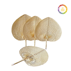Bamboo Folding <b>Handheld</b> <b>Fan</b> Portable Lightweight <b>Fan</b> for Event Wedding Party Custom Design Decorative Use Bulk Order - Product Image 5