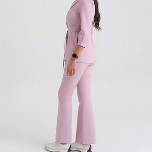 New Design LEDBURY Women's <b>Scrub</b> Wholesale Comfortable Oxford Fabric Breathable Stretchable Heavyweight <b>Plus</b> <b>Size</b> Longline - Product Image 2