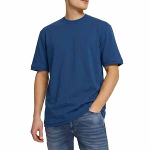High Quality Men's Short Sleeve T-<b>Shirts</b> 100% Cotton Knitted Fabric Solid Custom Logo Printing Eco-Friendly Breathable Smart - Product Image 4