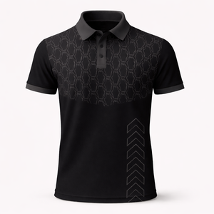 Camisa de Golf para Hombre de Alta Calidad, Nueva, Verano, Casual, 100% Algodón Tejido, Manga Regular, Impresión por Transferencia de Calor, Transpirable, Ecológica - Product Image 2