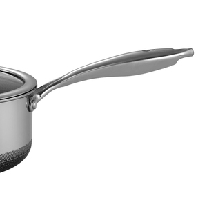 Premium Stainless Steel Sauce <b>Pan</b> With Glass Lid For Modern Kitchen Cooking And Daily Food Preparation - Product Image 5