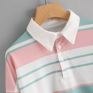 Camiseta Polo de Algodón para Mujer, Manga Corta, Estilo Casual, Logotipo Personalizado, Proveedor al por Mayor, Alta Calidad, Suave y Transpirable, Top de Verano - Product Image 2