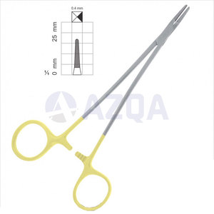 Pinza Portaagujas Baumgartner con Mango Dorado, de Acero Inoxidable, Instrumento Quirúrgico para Uso Operativo, Venta al por Mayor - Product Image 4