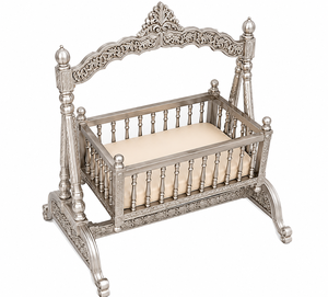Compre una Impresionante Cuna de Madera para Bebés para Grandes Ceremonias, Elegante Cuna Decorativa de Madera para Bebés para Ceremonias y Eventos en Estados Unidos - Product Image 6