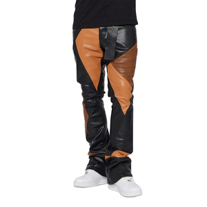 Pantalon en cuir pour homme, texture premium, fournisseur de pantalons en cuir pour homme, fabricant de cuir confortable, pantalon en cuir pour homme - Product Image 1