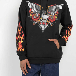 Sweat à capuche pour homme en molleton French Terry de qualité supérieure, style antique, personnalisable, avec strass, dernier design, haute qualité, nouveauté - Product Image 4