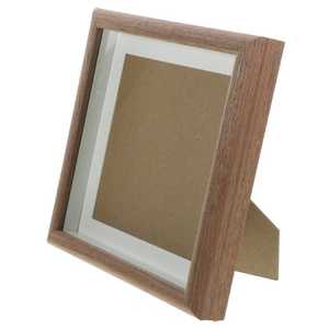 Cadre photo en bois rustique éco-responsable fait main avec design minimaliste, impression personnalisée, présentoir de table - Product Image 5
