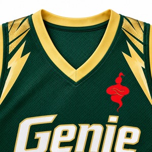 Ensemble d'uniformes de basketball pour l'entraînement, la compétition et la pratique, comprenant un maillot et un short athlétiques respirants et légers, vêtements de sport d'équipe - Product Image 5