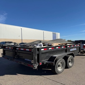 Quality Farm Dump <b>Trailer</b> with Axle and Motor for <b>Tractor</b> New and Used for Construction Agricultural Purpose - Product Image 2