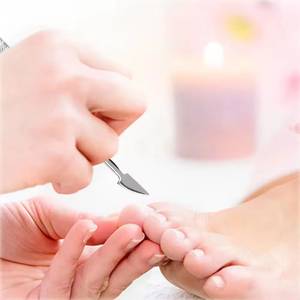 Dual-End Stainless Steel <b>Nail</b> Cuticle Pusher <b>Tool</b> Reusable Manicure Implement Double Head Design - Product Image 2