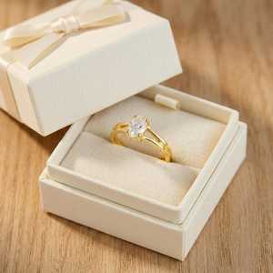 Lab Grown Oval Cut Diamond Engagement <b>Ring</b> Platinum IGI Certificate 10k 14k 18k Solid Gold Luxurious <b>Split</b> Shank <b>Ring</b> For Women - Product Image 4