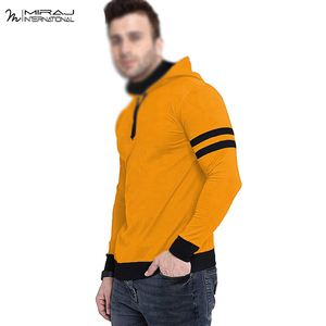 เสื้อฮู้ดดี้ผู้ชายแบบสบายๆ คุณภาพพรีเมียม สีตัดกัน ดีไซน์ตามสั่ง นุ่มสบาย เป็นมิตรต่อสิ่งแวดล้อม ใช้ซ้ำได้ ขายดี สินค้ามาใหม่ - Product Image 3