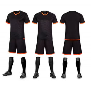 Maillot de football personnalisé blanc 100 % polyester pour adultes et enfants, ensemble de maillots de football pour hommes en gros - Product Image 2