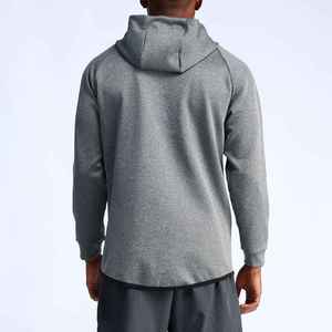 Wholesale Men's Winter <b>Polyester</b> Hoodies Elastic Long Sleeves Quick Drying Sportswear Running Riding Fitness Breathable - Product Image 6