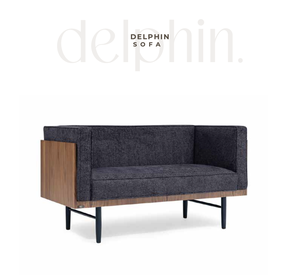 Modern Durable Fabric Armless Lounge <b>Sofa</b> Set <b>Foam</b> Filling L-Shape Design Wooden Base Metal Legs Living Room Reception Waiting - Product Image 1