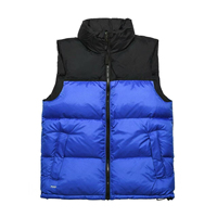 Gilet matelassé classique tendance 2025 pour l'hiver TNF – Vente flash pour hommes et femmes, style décontracté, logo personnalisé, veste sans manches de marque de créateur