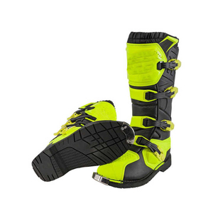 Bottes de moto en cuir jaune pour homme, grande taille, vêtements de sport, imperméables, toutes saisons - Product Image 4