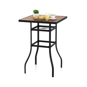 Tavolo da Bar da Esterno da 27,5 Pollici per Giardino, Cortile, Bordo Piscina, Patio - Arredamento per Esterni - Product Image 4