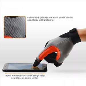 Guantes de Seguridad de Cuero Transpirables al Por Mayor, Protección UV, Antideslizantes, de Secado Rápido, Impermeables, con el Último Diseño para Exteriores - Product Image 4