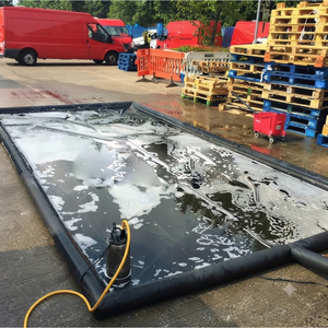 Piscina Inflable Rectangular Portátil de PVC con Bomba de Aire, Capacidad de 20-50L, Dimensiones de 5x6x0.4m, Personalizable para Eventos al Aire Libre de Verano - Product Image 6